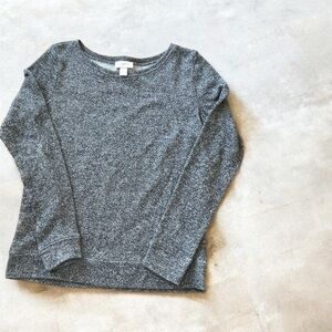 LOFT Charcoal Sweatshirt